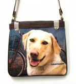 bolsa estampa labrador branco